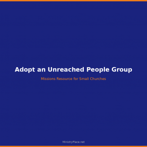 Adopt an Unreached People Group