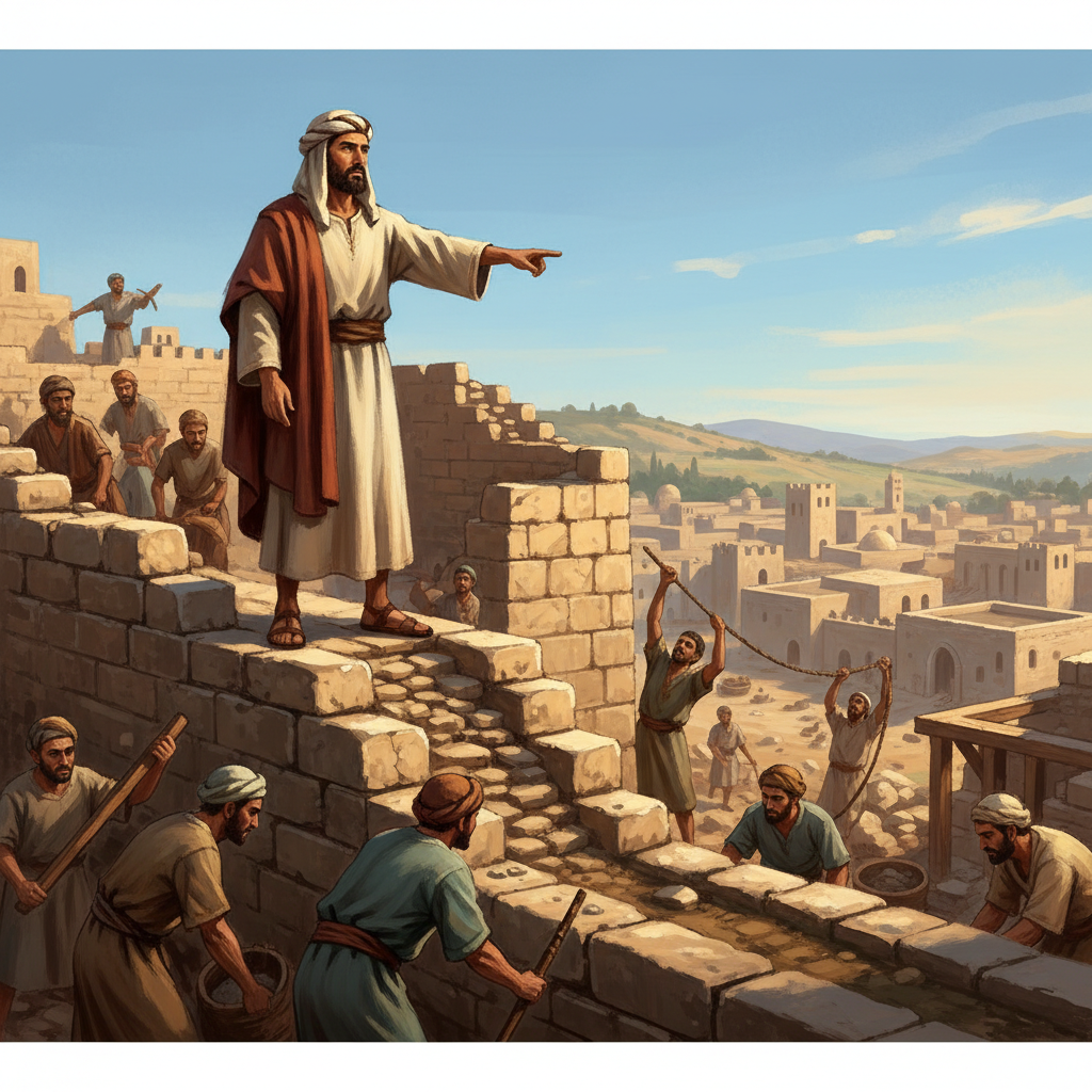 Nehemiah Rebuilds the Wall — Junior High (7th-9th Grade)