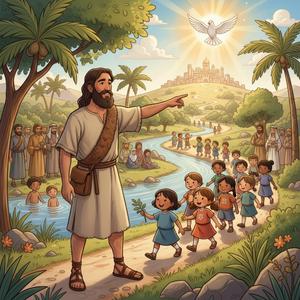 John the Baptist , Preparing the Way — 1st-3rd Grade (Ages 6-9)