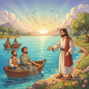 Jesus Calls His First Disciples — 1st-3rd Grade (Ages 6-9)