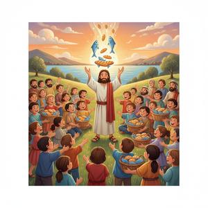 Jesus Feeds the 5,000 — 4th-6th Grade (Ages 9-12)