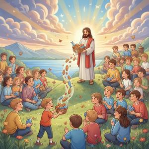 Jesus Feeds the 5,000 — Junior High (7th-9th Grade)