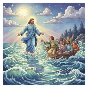 Jesus Walks on Water — 4th-6th Grade (Ages 9-12)