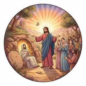 Jesus Raises Lazarus — High School (10th-12th Grade)
