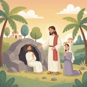 Jesus Raises Lazarus — Nursery (Ages 0-1)