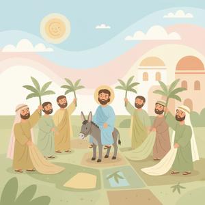 The Triumphal Entry , Hosanna! — Nursery (Ages 0-1)