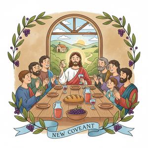 The Last Supper , Jesus Shares the New Covenant — 1st-3rd Grade (Ages 6-9)