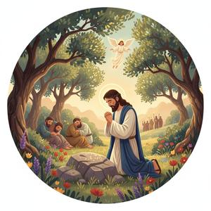 Jesus Prays in Gethsemane — 1st-3rd Grade (Ages 6-9)