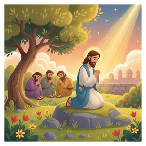 Jesus Prays in Gethsemane — Pre-K & Kindergarten (Ages 4-6)