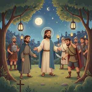 Jesus Is Betrayed and Arrested — 1st-3rd Grade (Ages 6-9)