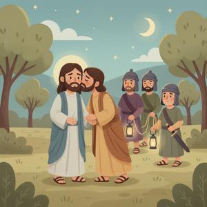 Jesus Is Betrayed and Arrested — Nursery (Ages 0-1)