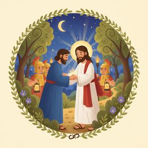 Jesus Is Betrayed and Arrested — Pre-K & Kindergarten (Ages 4-6)