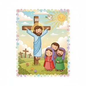 The Crucifixion , Jesus Dies for Us — Pre-K & Kindergarten (Ages 4-6)