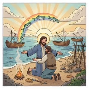 Jesus Forgives Peter — 4th-6th Grade (Ages 9-12)