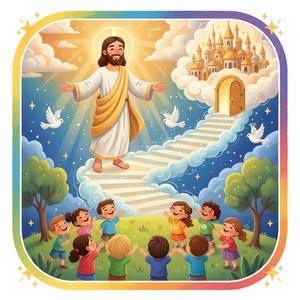 The Ascension , Jesus Goes to Prepare a Place — Pre-K & Kindergarten (Ages 4-6)