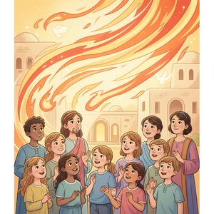 Pentecost — The Holy Spirit Comes — 4th-6th Grade (Ages 9-12)