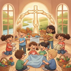 The Early Church — Sharing Everything — Pre-K & Kindergarten (Ages 4-6)