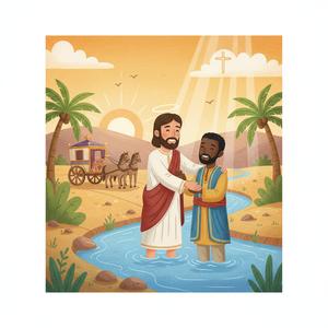 Jesus and the Ethiopian Eunuch — Pre-K & Kindergarten (Ages 4-6)