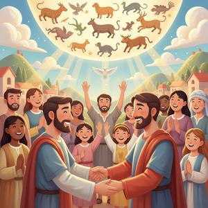 Peter and Cornelius — God Shows No Favoritism — 1st-3rd Grade (Ages 6-9)