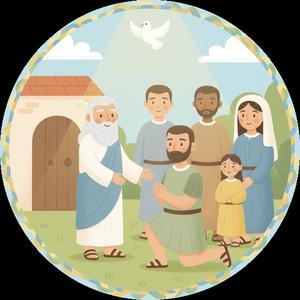 Peter and Cornelius — God Shows No Favoritism — Nursery (Ages 0-1)