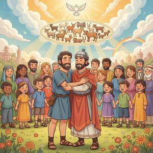 Peter and Cornelius — God Shows No Favoritism — Pre-K & Kindergarten (Ages 4-6)
