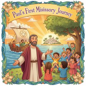 Paul's First Missionary Journey — Pre-K & Kindergarten (Ages 4-6)