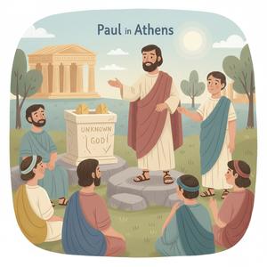 Paul in Athens — The Unknown God — Nursery (Ages 0-1)