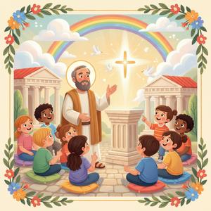 Paul in Athens — The Unknown God — Pre-K & Kindergarten (Ages 4-6)