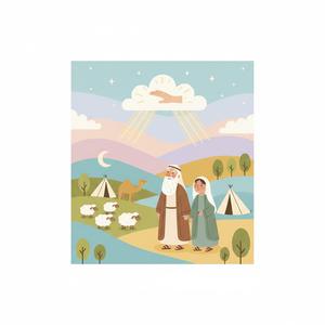 God Calls Abraham — Nursery (Ages 0-1)