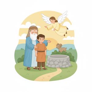 Abraham Offers Isaac — Nursery (Ages 0-1)