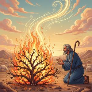 Moses and the Burning Bush — 1st-3rd Grade (Ages 6-9)
