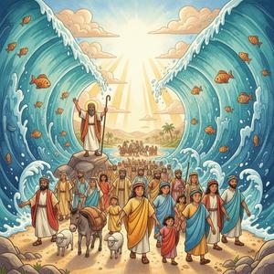 The Red Sea — 1st-3rd Grade (Ages 6-9)