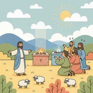 Elijah and the Prophets of Baal — Nursery (Ages 0-1)