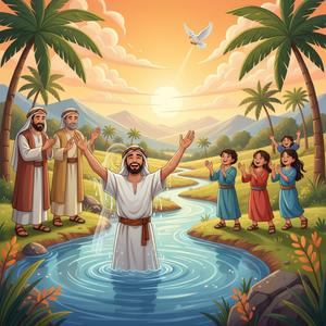 Naaman Healed of Leprosy — 1st-3rd Grade (Ages 6-9)