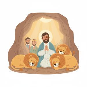 Daniel in the Lions' Den — Nursery (Ages 0-1)