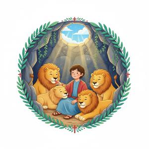 Daniel in the Lions' Den — Pre-K & Kindergarten (Ages 4-6)
