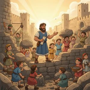 Nehemiah Rebuilds the Wall — 4th-6th Grade (Ages 9-12)
