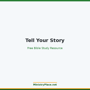 Tell Your Story