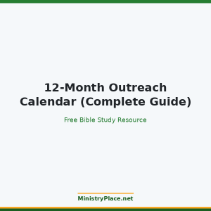 12-Month Outreach Calendar (Complete Guide)