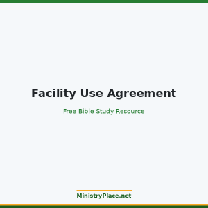Facility Use Agreement