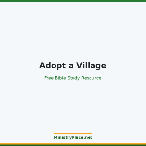 Adopt a Village
